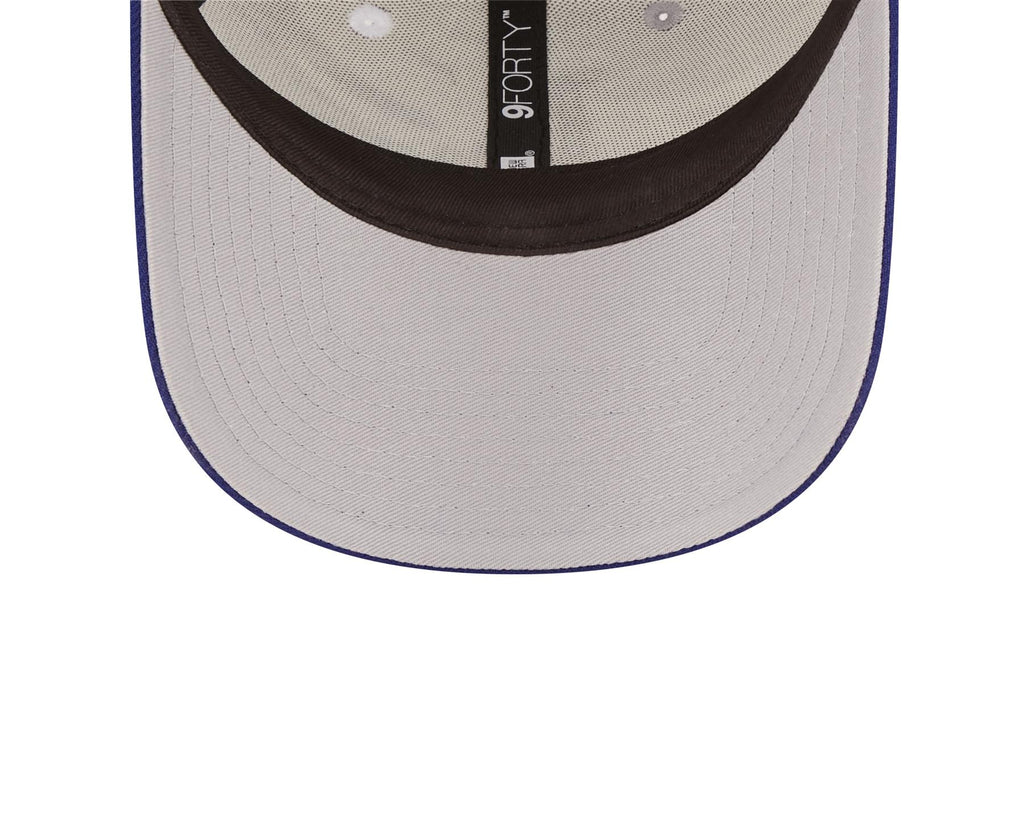 New Era MLB Men's Los Angeles Dodgers Marble 9FORTY Adjustable Snapback Hat Royal OSFM