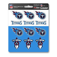 Fanmats NFL Tennessee Titans Mini Decals 12-Pack