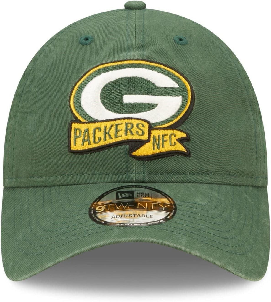 New Era NFL Men's Green Bay Packers NFL Sideline Home 2022 9TWENTY Adjustable Hat Green