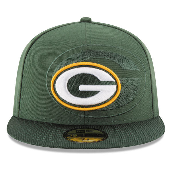New Era Men's Green Bay Packers 2016 Official Sideline  59FIFTY Fitted Hat