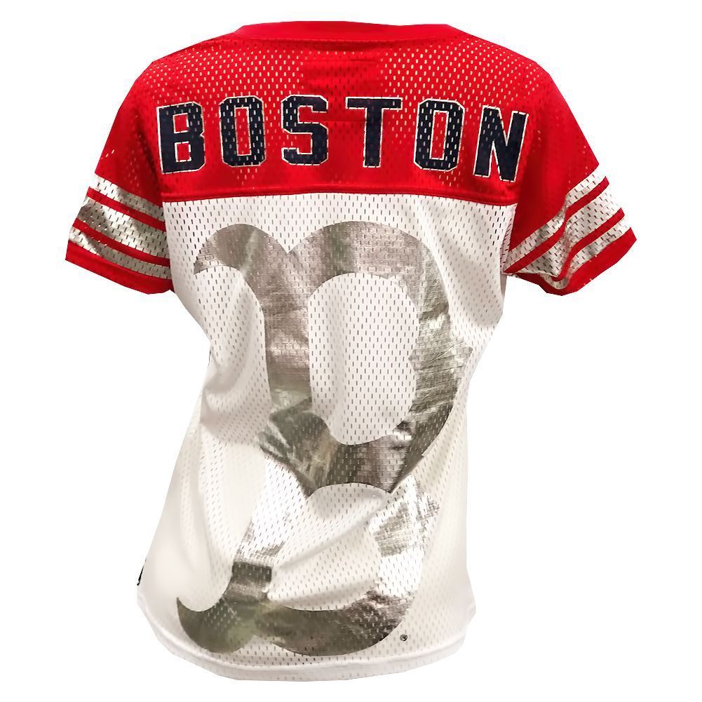 MLB Boston Red Sox Jersey Shirt Men's Sz Medium Short Sleeve White