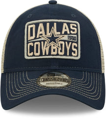 New Era NFL Men's Dallas Cowboys Devoted 9TWENTY Adjustable Trucker Hat OSFM