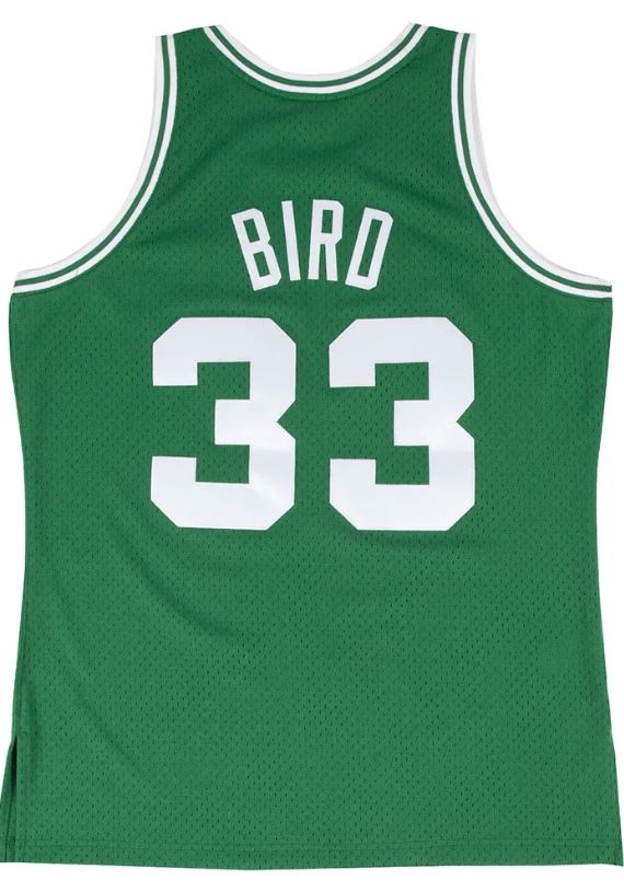 Mitchell & Ness NBA Men's Boston Celtics Larry Bird 1985-86 Hardwood Classics Reload Swingman Jersey