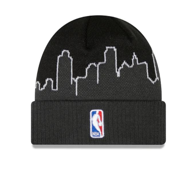 New Era NBA Men's Brooklyn Nets Tip-Off Cuffed Knit Beanie OSFM