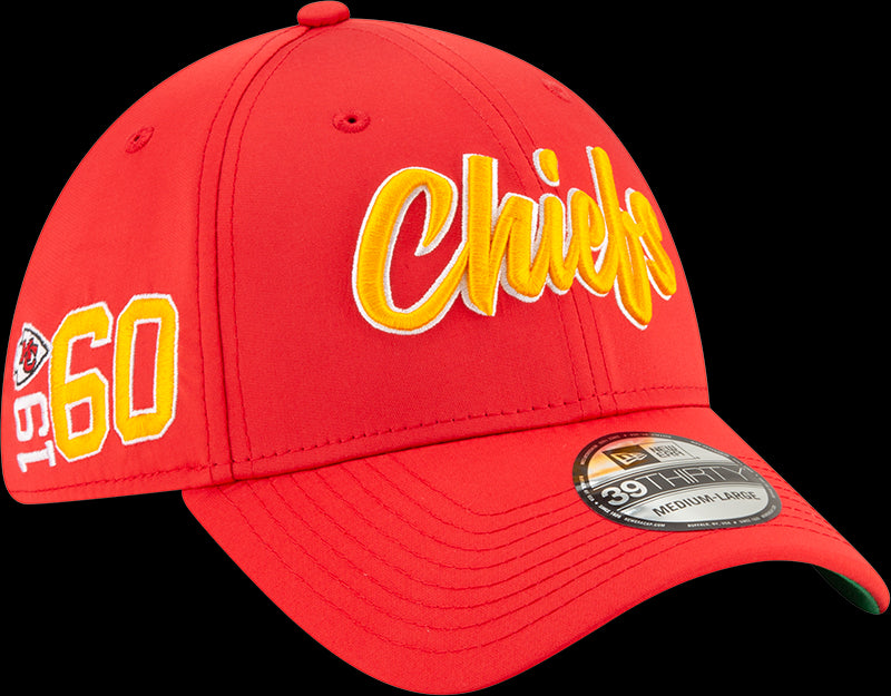 New Era NFL Men's Kansas City Chiefs 2019 Sideline Home Official 39THIRTY 1960s Flex Hat