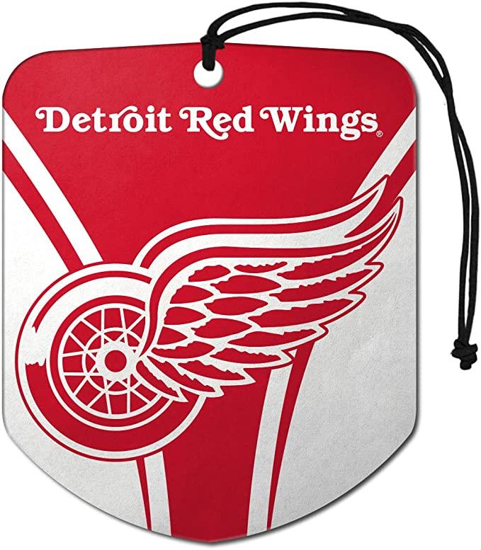 Fanmats NHL Detroit Red Wings Shield Design Air Freshener 2-Pack