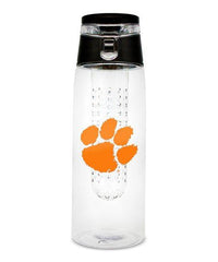 Duck House NCAA Clemson Tigers Infuser Clear Bottle 20 oz