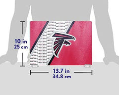 Duck House NFL Atlanta Falcons Glass Cutting Board 14