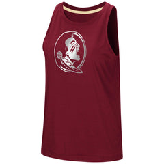 Colosseum NCAA Women's Florida State Seminoles Bet On Me Reflective Muscle Tank Top