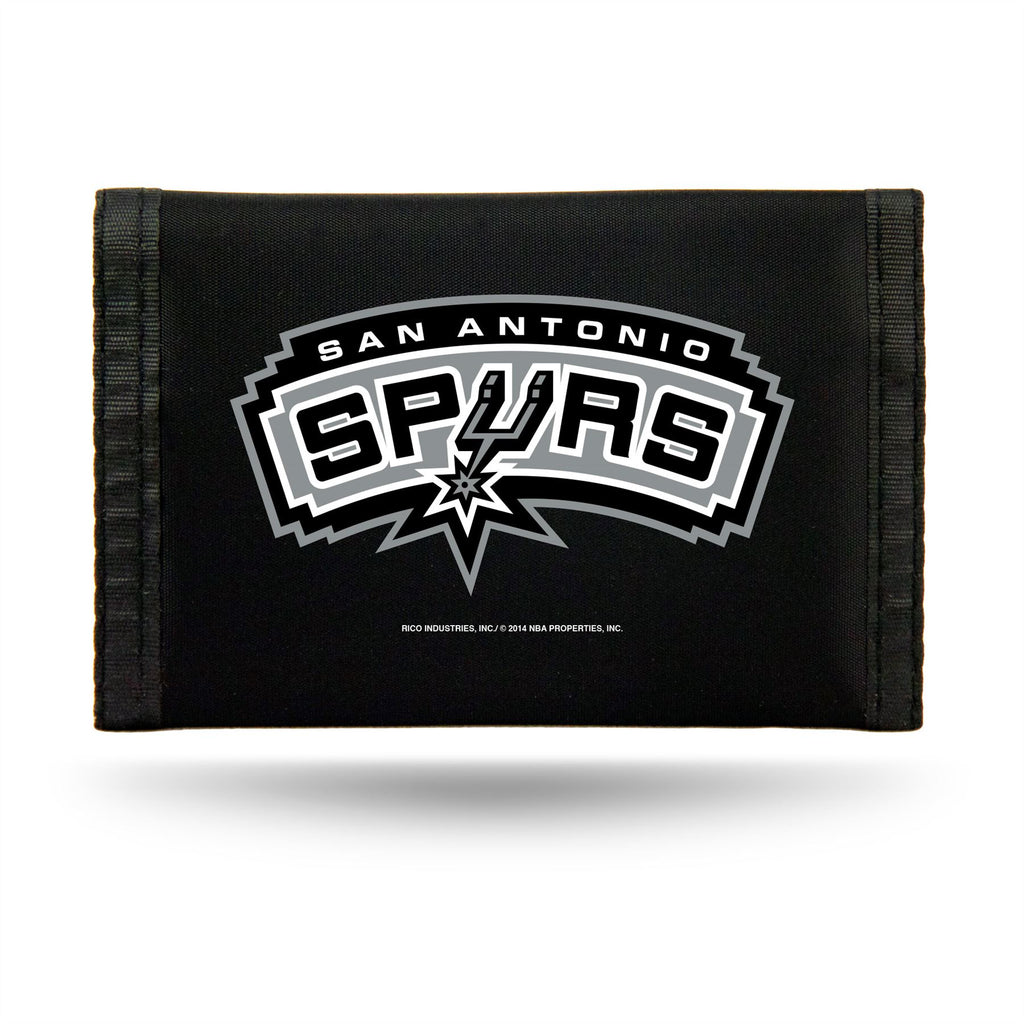 Rico NBA San Antonio Spurs Nylon Trifold Wallet