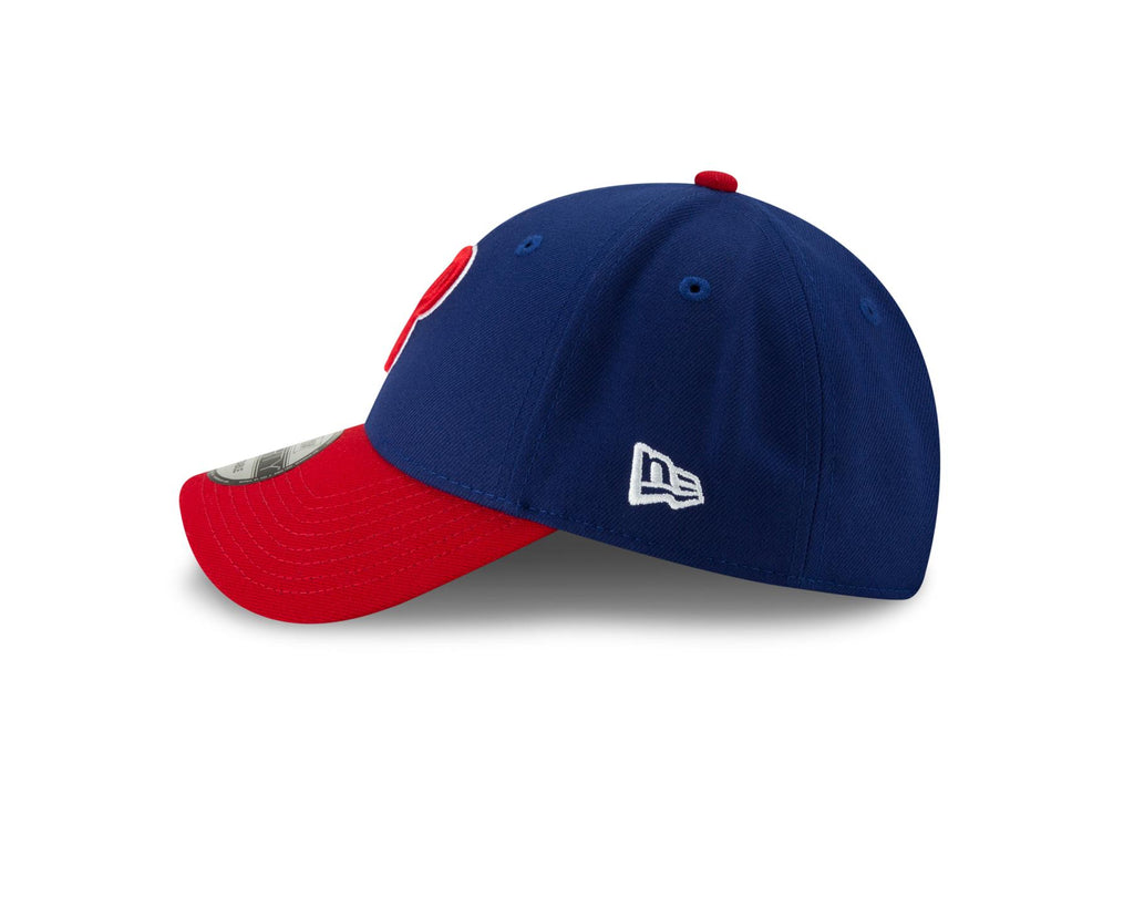 New Era MLB Men's Philadelphia Phillies The League 9Forty Adjustable Hat Blue/Red
