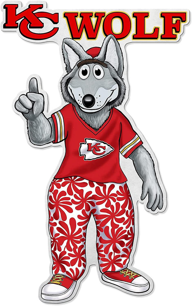 Rico NFL Kansas City Chiefs Shape Cut Mascot Logo Pennant – Sportzzone