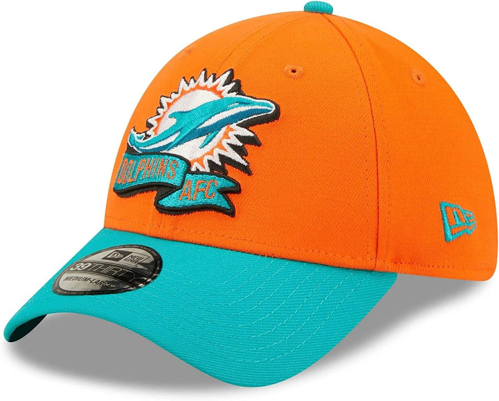 New Era NFL Men's Miami Dolphins 2022 NFL Sideline 39THIRTY Flex Hat