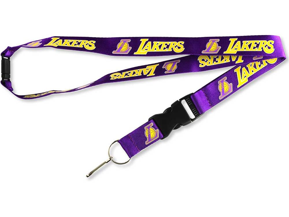Aminco NBA Los Angeles Lakers Team Lanyard Purple