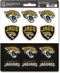 Team Promark NFL Jacksonville Jaguars Mini Decals 12-Pack