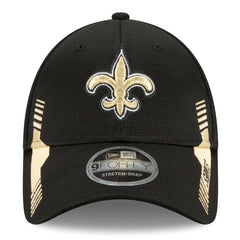 New Era NFL Men's New Orleans Saints NFL Sideline Home 9FORTY Adjustable Stretch-Snap Hat