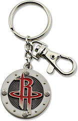 Aminco NBA Houston Rockets Impact Keychain, Silver, One Size