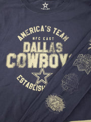 DCM NFL Men's Dallas Cowboys Field Champ Longsleeve