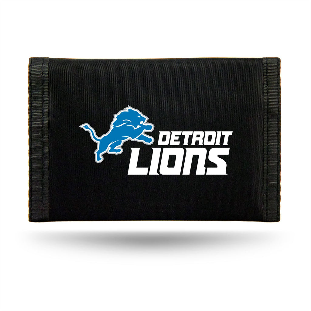Rico NFL Detroit Lions Nylon Trifold Wallet