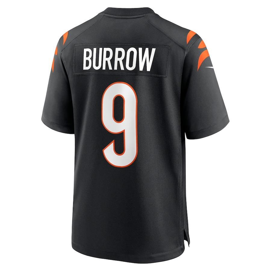 Nike NFL Men’s #9 Joe Burrow Cincinnati Bengals Game Player Jersey