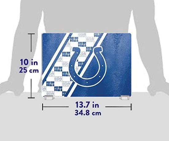 Duck House NFL Indianapolis Colts Glass Cutting Board 14