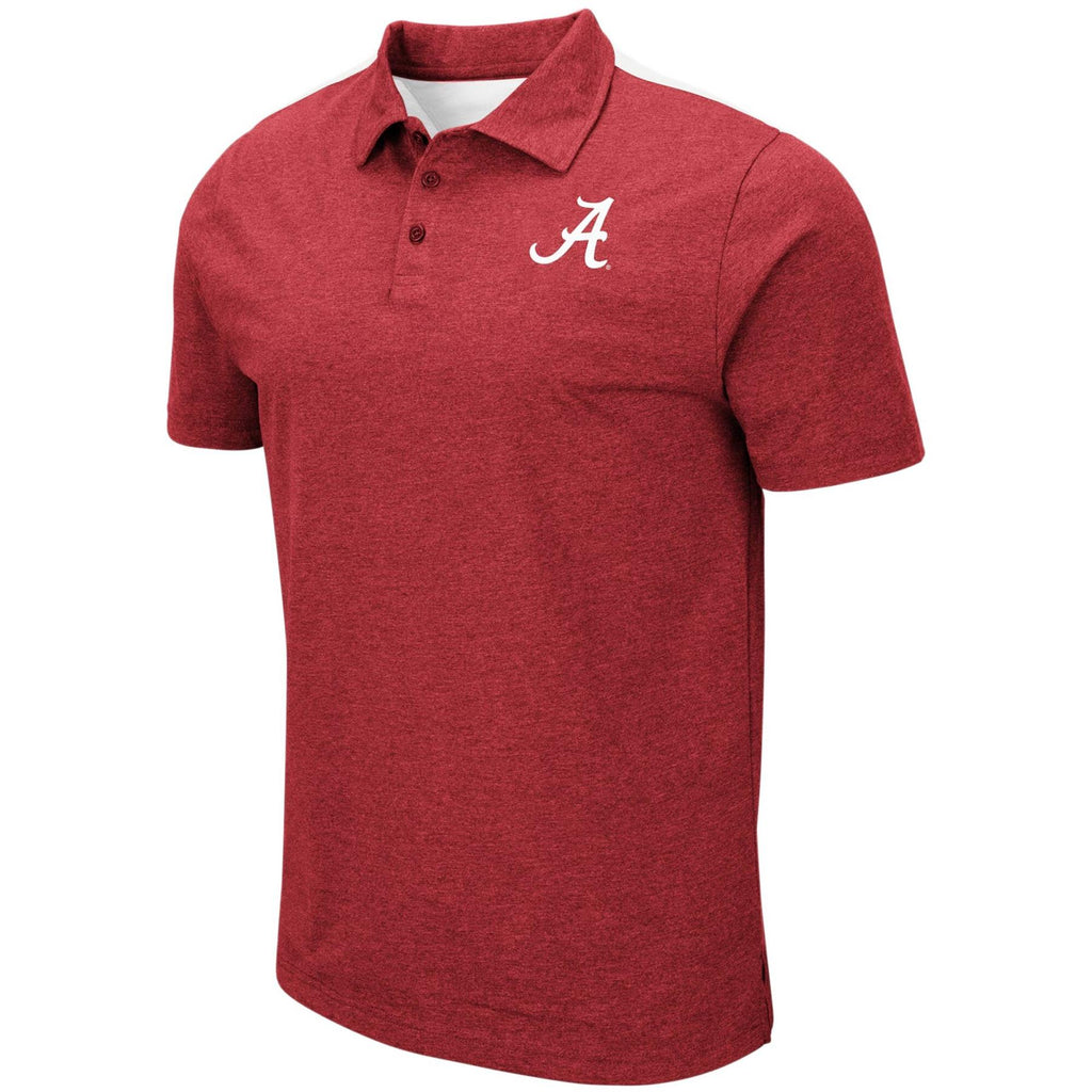 Colosseum NCAA Men's Alabama Crimson Tide I Will Not Polo Shirt
