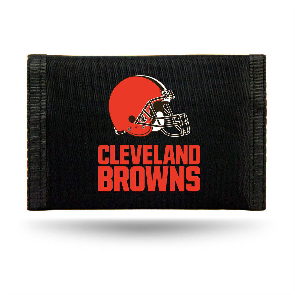 Rico NFL Cleveland Browns Nylon Trifold Wallet