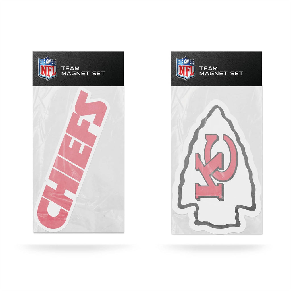 Rico NFL Kansas City Chiefs 2-Piece Magnet Set