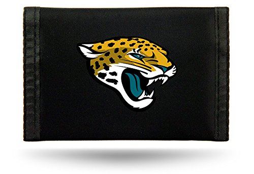 Rico NFL Jacksonville Jaguars Nylon Trifold Wallet