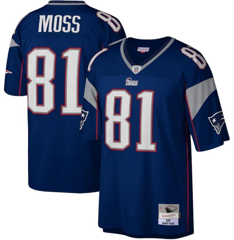 Mitchell & Ness NFL Men's New England Patriots Randy Moss 2007 Legacy Replica Jersey