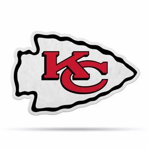 Rico NFL Kansas City Chiefs Shape Cut Primary Logo Pennant 18" x 12"