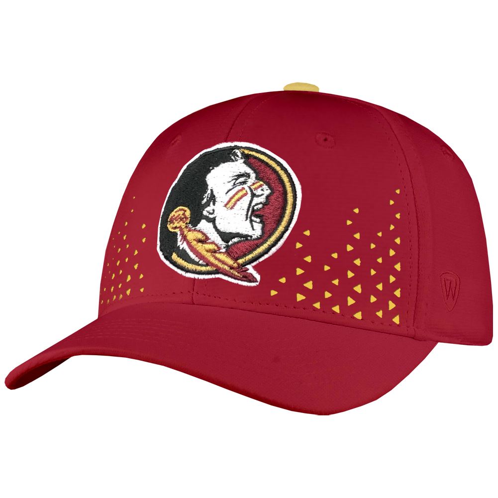 Top Of The World NCAA Men’s Florida Seminoles Spectra Flex Fit Hat One Size Garnet