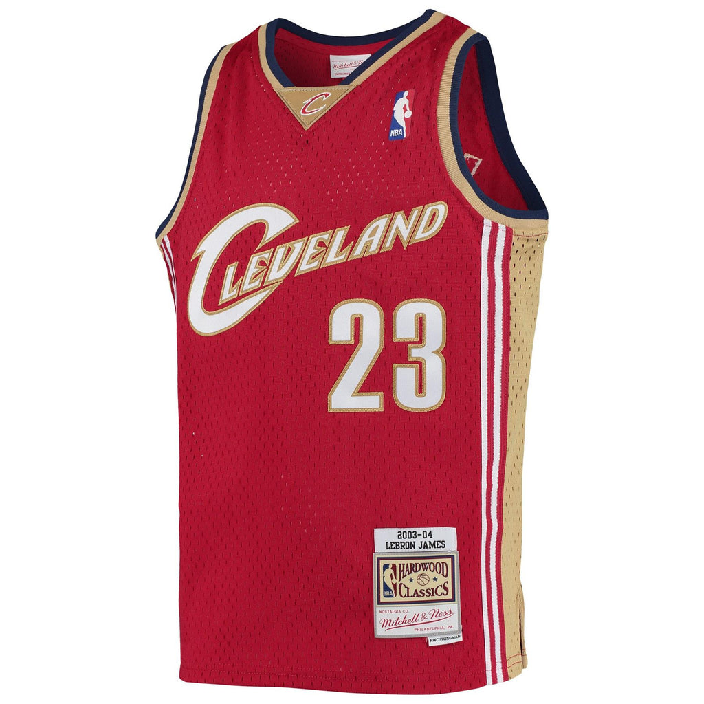 Cleveland Cavaliers Jersey Mitchell & Ness 2003/04 LeBron James Mens XL  Cavs