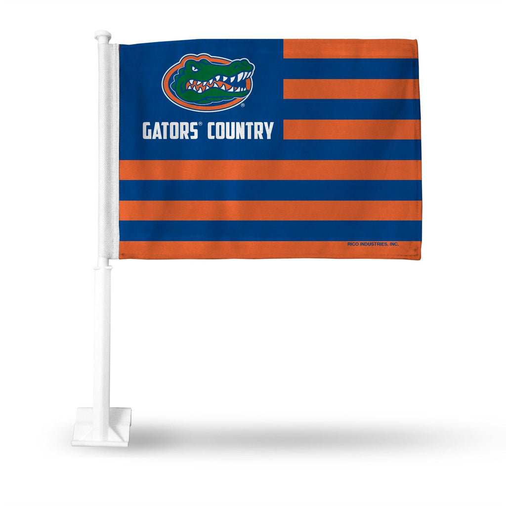 Rico NCAA Florida Gators Country Car Flag Blue 16" x 19"