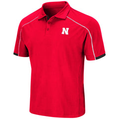 Colosseum NCAA Men's Nebraska Cornhuskers Jamm Polo Shirt