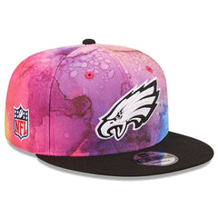 New Era NFL Philadelphia Eagles 2022 Crucial Catch 9FIFTY Ink Dye Snapback Hat OSFM