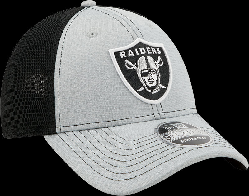 Las Vegas RAIDERS NFL snap New Era 9FORTY Black Youth Cap