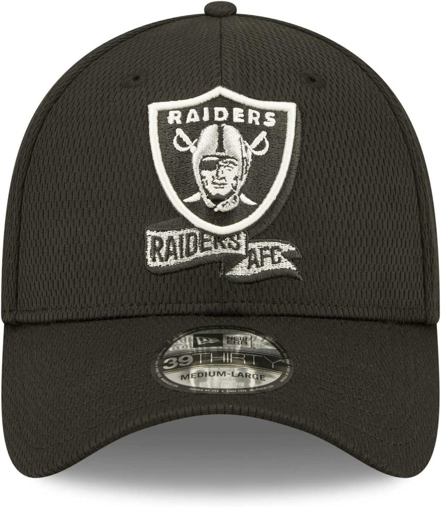 New Era NFL Men's Las Vegas Raiders 2022 NFL Sideline 39THIRTY Coaches Flex Hat