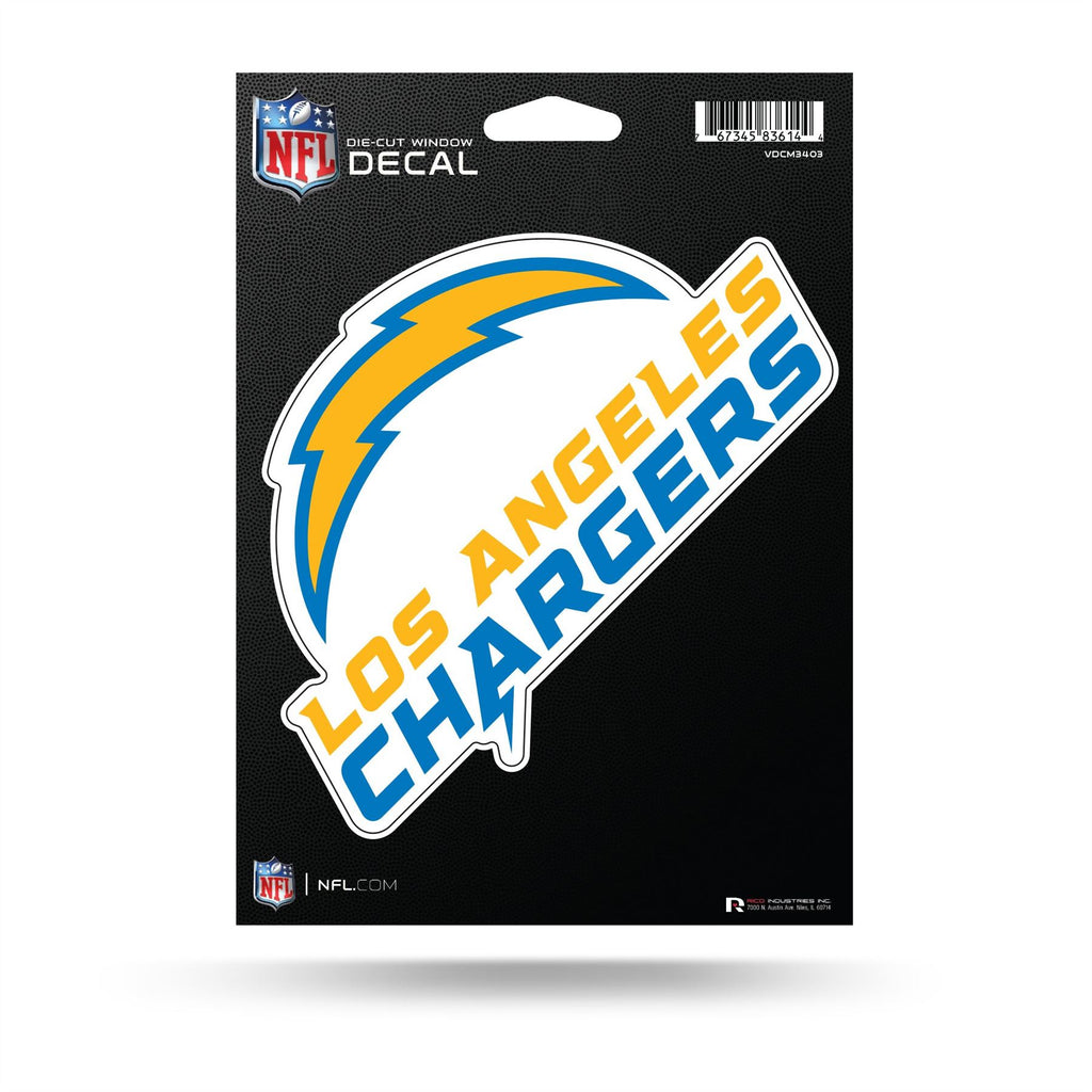 Rico NFL Los Angeles Chargers Die Cut Auto Decal Car Sticker Medium VDCM03