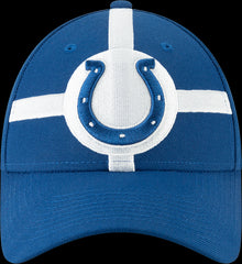 New Era NFL Men's Indianapolis Colts 2019 NFL Draft On Stage Official 9FORTY Adjustable Hat Blue OSFA