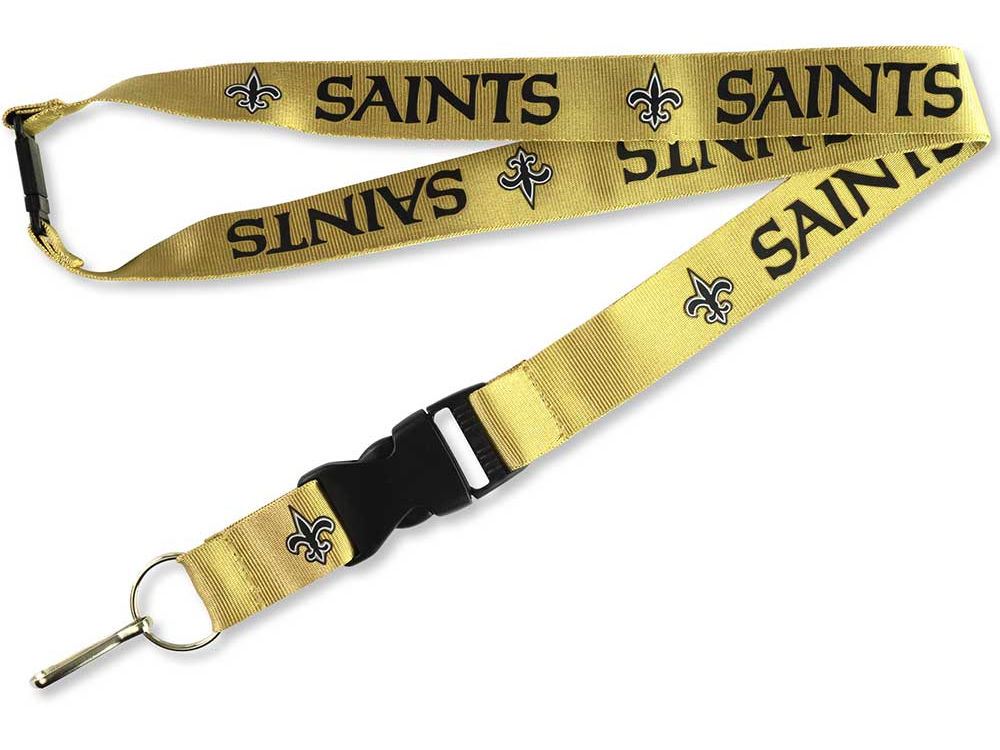 Aminco NFL New Orleans Saints Breakaway Lanyard Gold