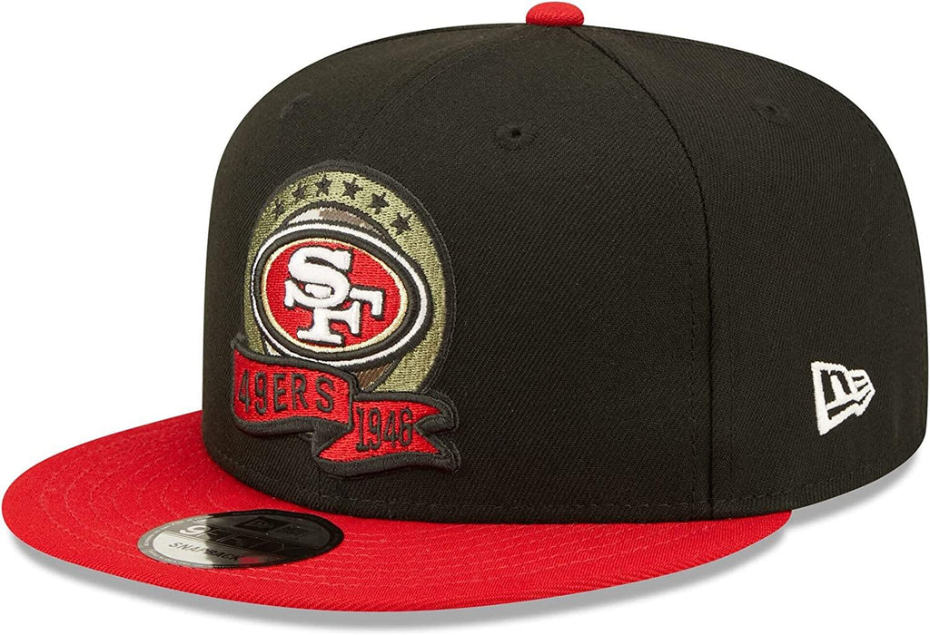 New Era San Francisco 49ers Black and Gold Edition 9Fifty Stretch Snapback  Cap