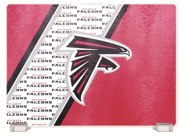 Duck House NFL Atlanta Falcons Glass Cutting Board 14"x10"