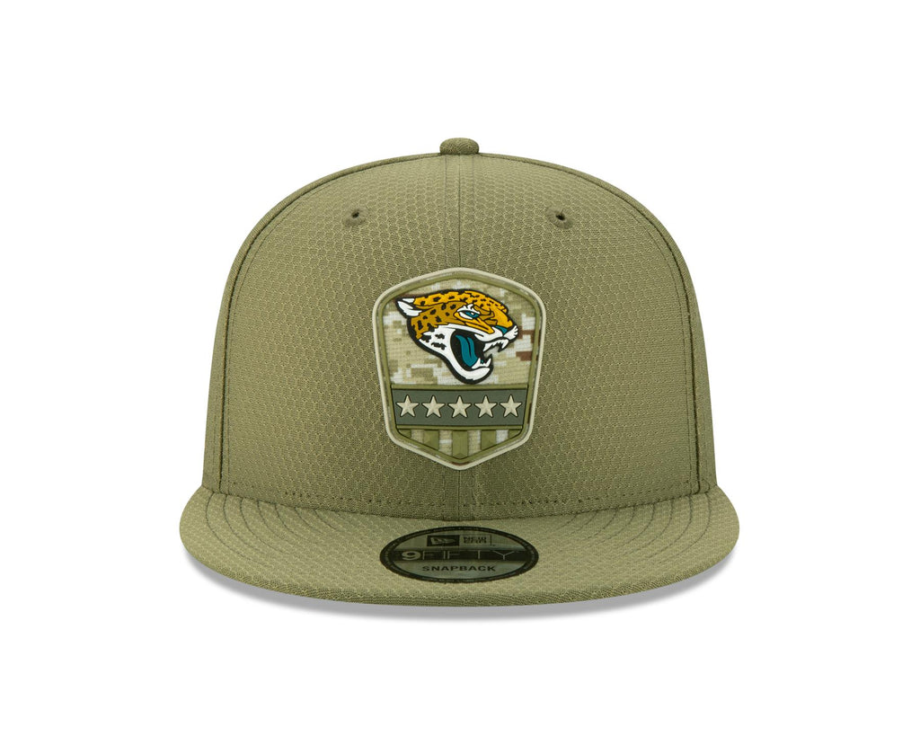 New Era NFL Men's Jacksonville Jaguars 2019 Salute to Service Sideline 9FIFTY Snapback Hat