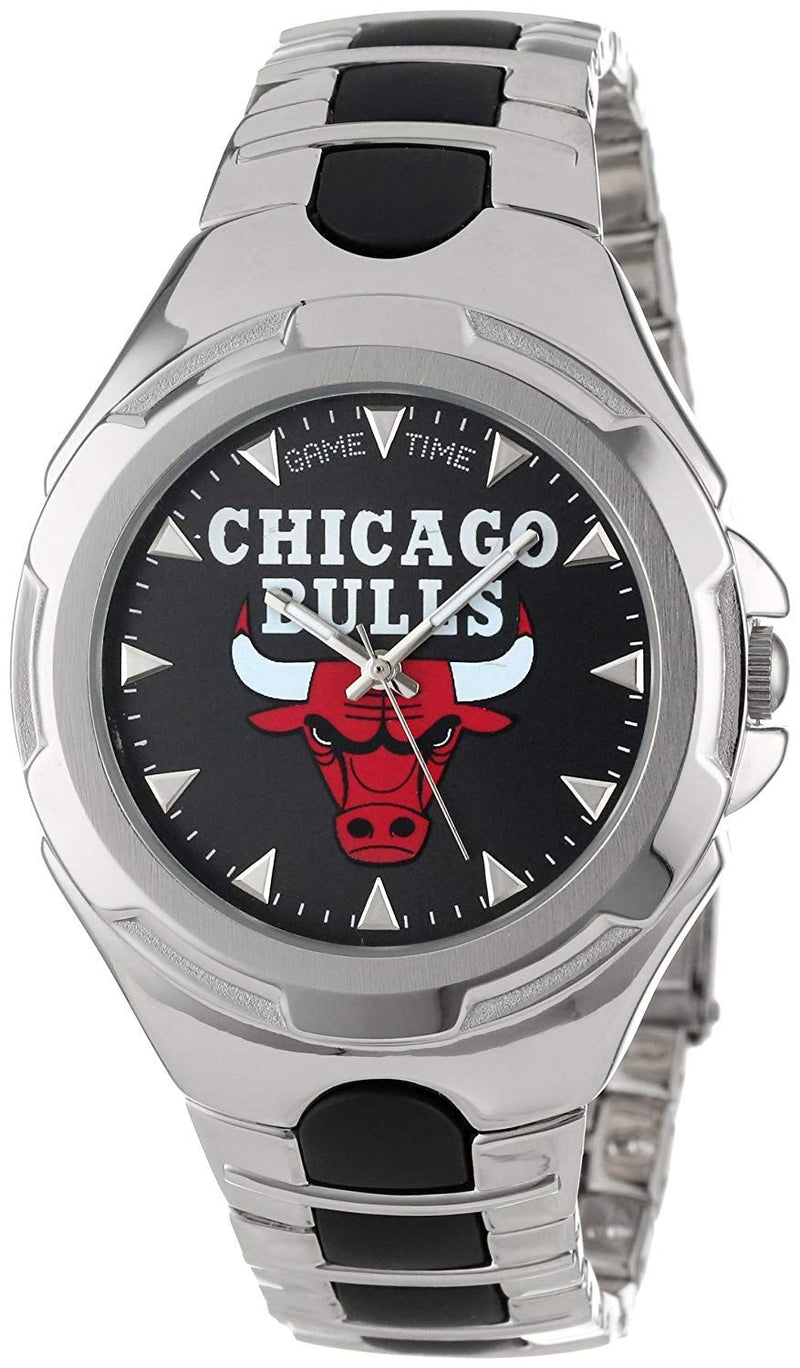 Game Time NBA Mens Chicago Bulls Victory Series Watch