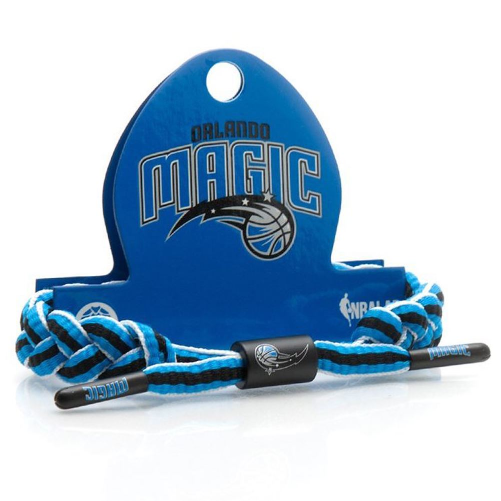 Rastaclat NBA Orlando Magic Braided Bracelet One Size Blue/Black