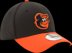 New Era Men's Baltimore Orioles 39Thirty Classic Black Stretch Fit Hat