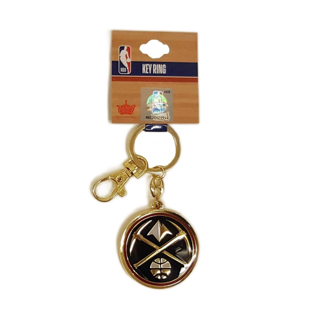 Aminco NBA Denver Nuggets Heavyweight Keychain Gold