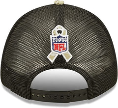 New Era NFL Men's Seattle Seahawks 2022 Salute To Service 9Forty Snapback Adjustable Hat Black/Digital Camo