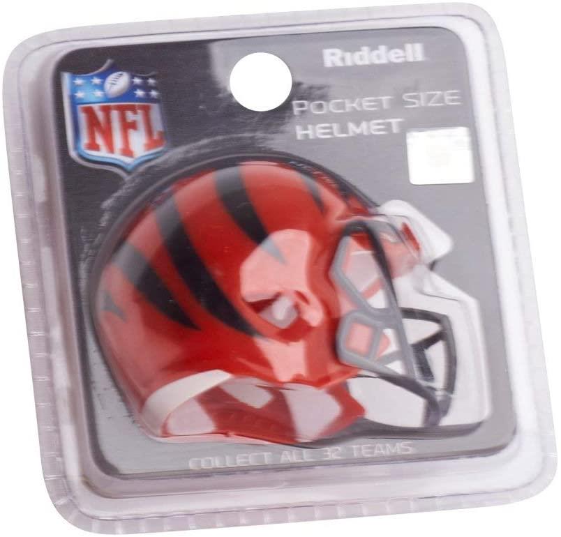 Official Riddell Pocket Pro Helmet. Available in all 32 NFL teams